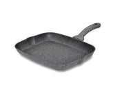 Padella Bistecchiera Antiaderente Cuore di Pietra 26 x 33 cm Accademia Mugnano