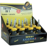 GIRAVITE NANO 8 IN 1 HAND - TA6/PH0/PH1/PH2/PH3/PZ1/PZ2/PZ3 CF=PZ 12- 1 confezioni