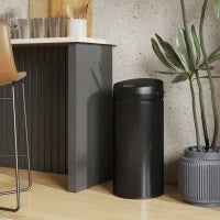 Bidone Sensoriale da 42 Litri con Funzione Soft-Close, bidone per rifiuti senza contatto in acciaio inossidabile per cucine igieniche