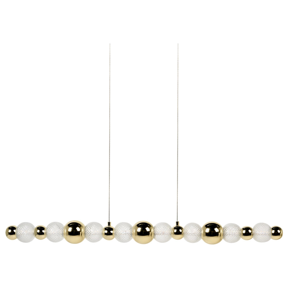 Lampada da parete a LED con paralume in vetro dorato e base in metallo stile glamour luce d'atmosfera soggiorno camera da letto