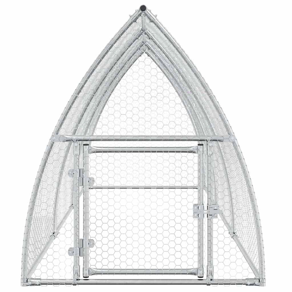 Gabbia per polli Silver 300 x 105 x 120 cm in acciaio zincato Silver 02_0041668