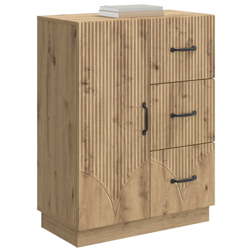 Credenza con cassetto Rovere Artigianale 66 x 34,5 x 87 cm 895324