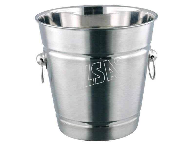 Secchiello champagne easy con anelli in acciaio inox 20 cm