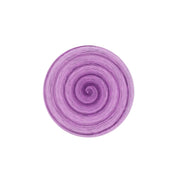 Piatto dessert mauve memento table in ceramica dipinta a mano Ø20,5 cm