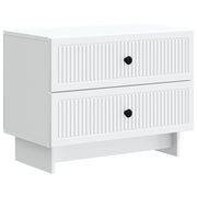 Armadio da Notte con cassetto Bianco 62 x 34,5 x 47,5 cm 893855