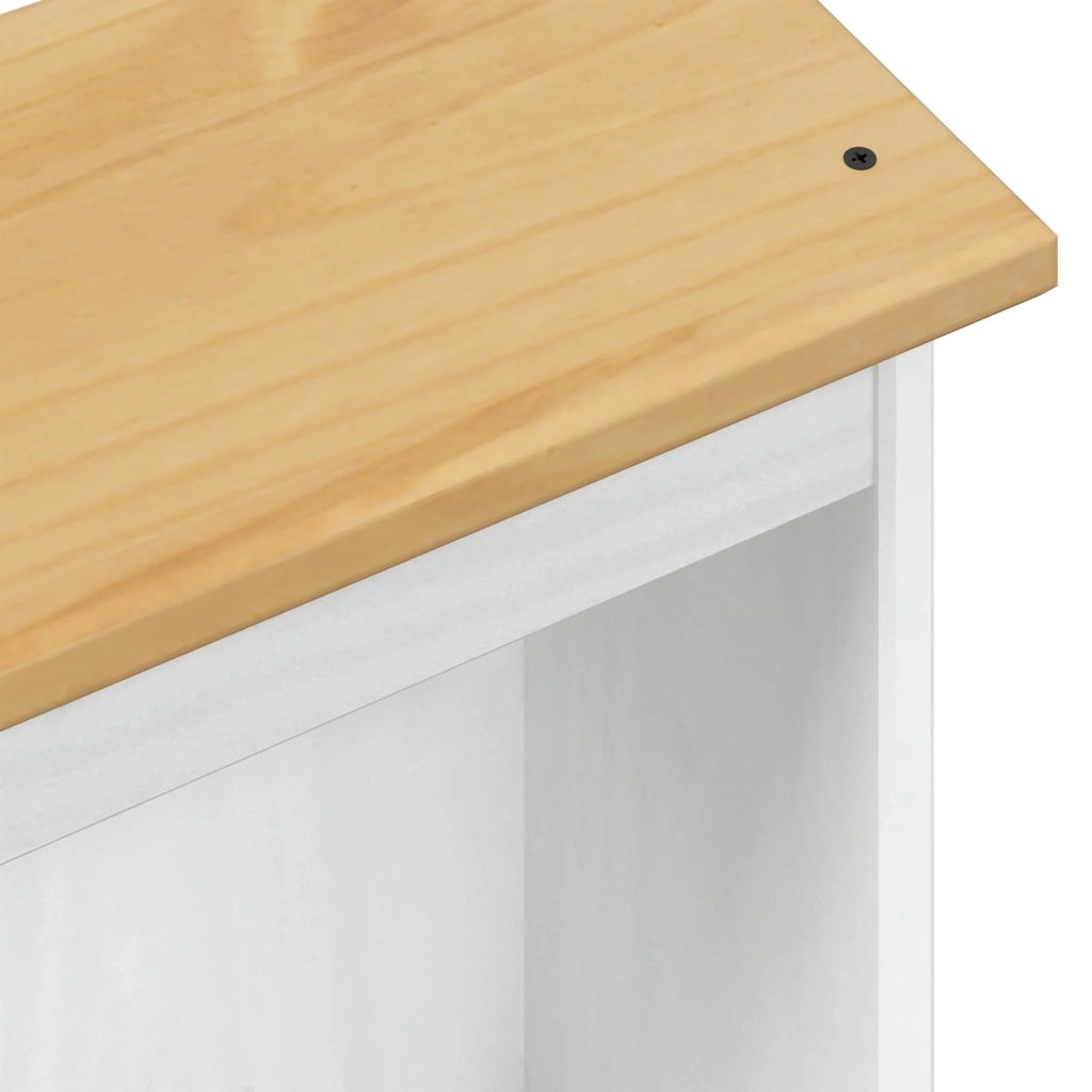 Libreria Bianco 46 x 20 x 170 cm Pino massello 42024947