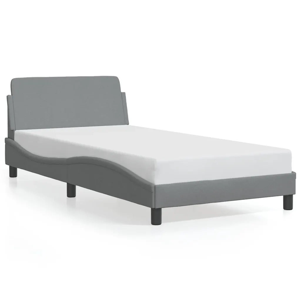 Giroletto Dover Grigio Chiaro 100x190 cm Tessuto 373265