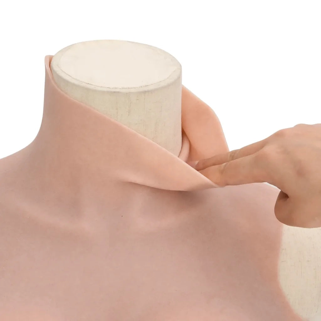 Corpetto in Silicone Naturale Coppa B CFW6057515