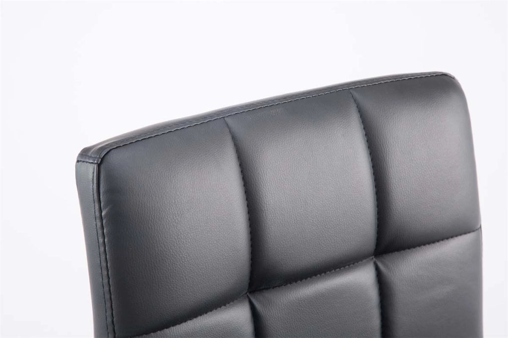 Set 2 Sedie Lounge Palma V2 in similpelle nero