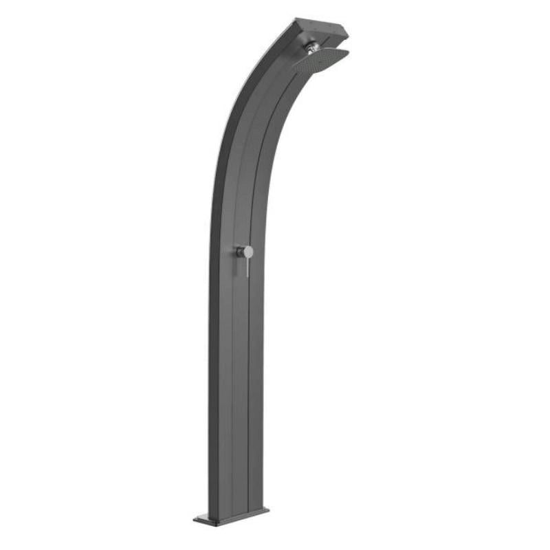 Doccia Solare Dada 40 Litri In Alluminio Con Miscelatore Colore Antracite Cv-D300/7016