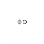 ADATTATORE TONDO 60X2 RUOTA + CORONA PER ERA M Ø 45 MM NICE 515.26020 ORIGINALE