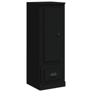 Buffet credenza cassettiera mobiletto mobile contenitore organizer per cucina soggiorno salotto alto 36 x 35,5 x 103,5 cm legno ingegnerizzato nero 02_0034911