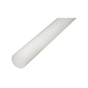 Barra di poliammide, poliossimetilene-poliacetale POM bianca 1000x40mm 1.91 Kg