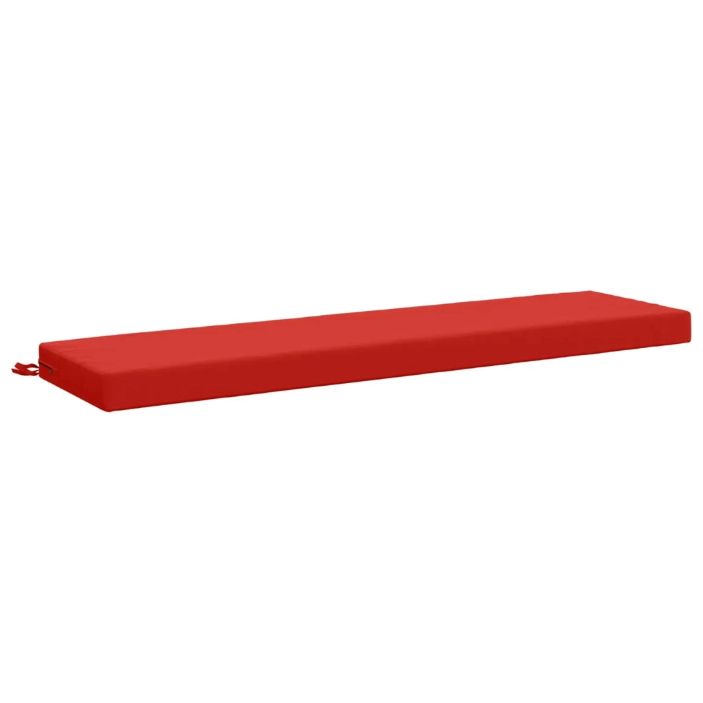 Cuscini per Panchina a 2 Pezzi SOEST 2 pz 100% Poliestere Rosso 949827