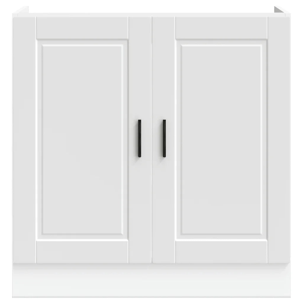 Mobile base lavello Porto Bianco 80x46x81,5cm Legno Multistrato 853927