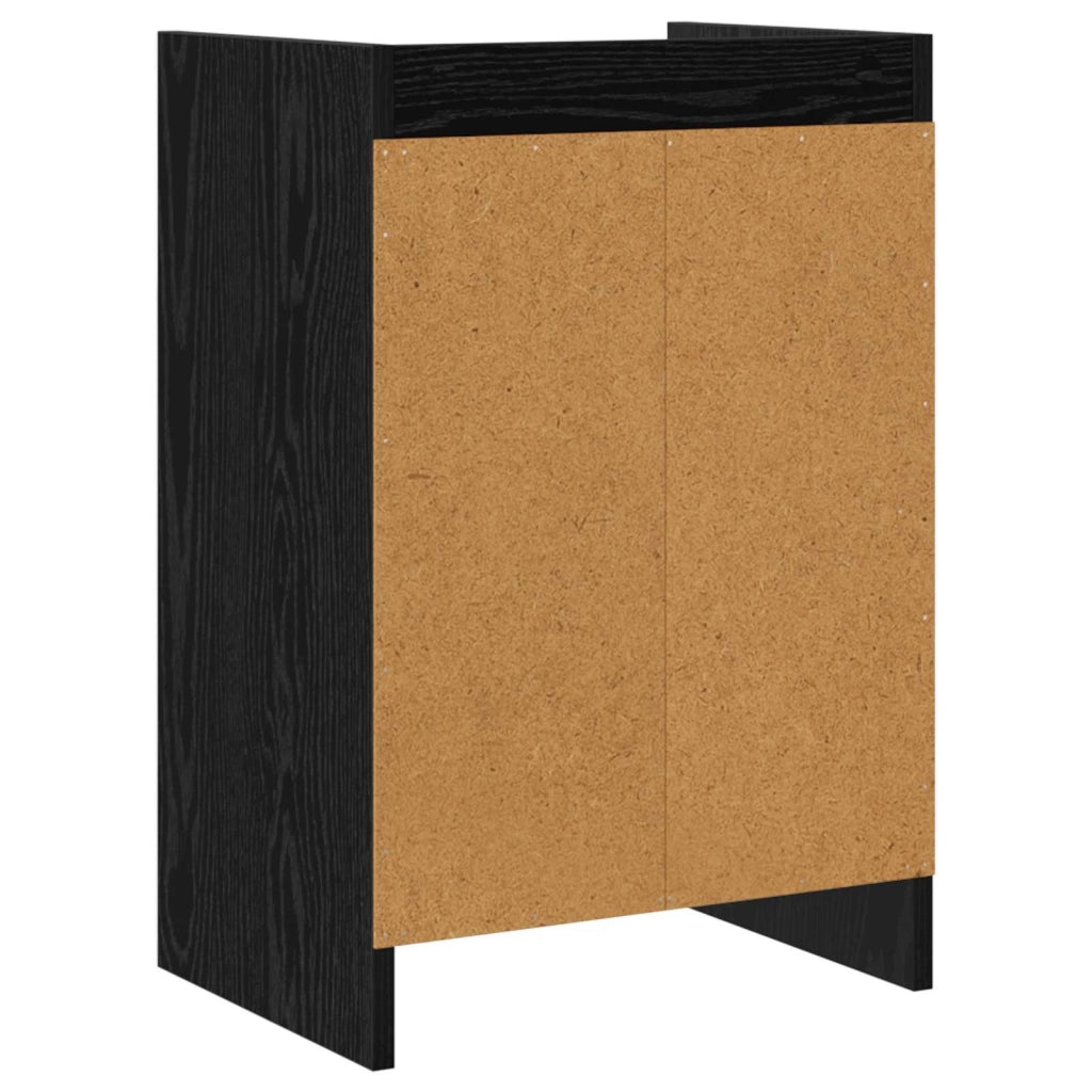 Comodini 2 pcs Rovere Nero 40 x 30 x 60 cm Legno ingegnerizzato 8010966
