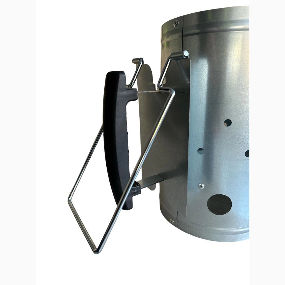 Starter Accendifuoco per Barbecue Accendi Carbone 17X27,5H cm Doppia maniglia