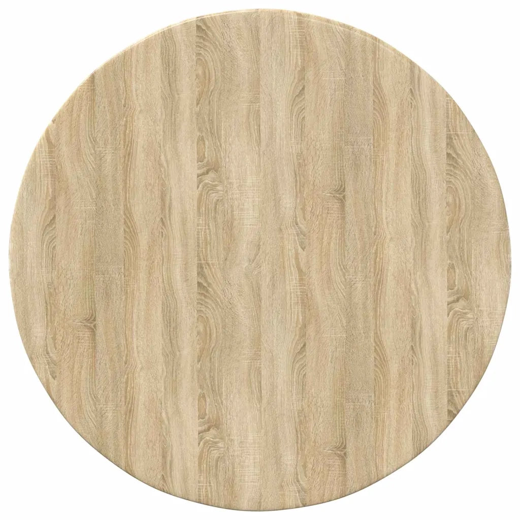 Piano del tavolo rovere sonoma Ø 50 x 1,5 cm Legno multistrato