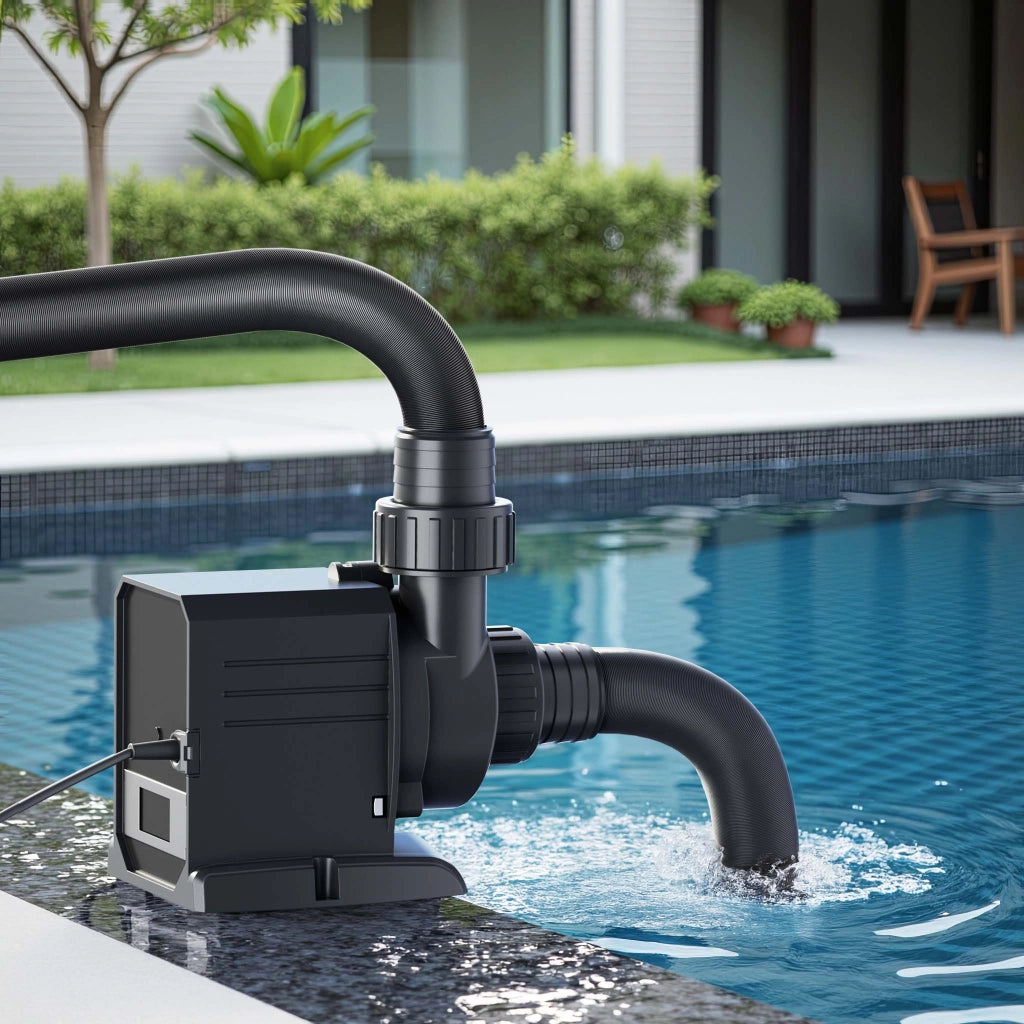 CPP-12000 Pompa di ricircolo acqua piscina fontana 12.000 l/h 100 W, Pompa di circolazione