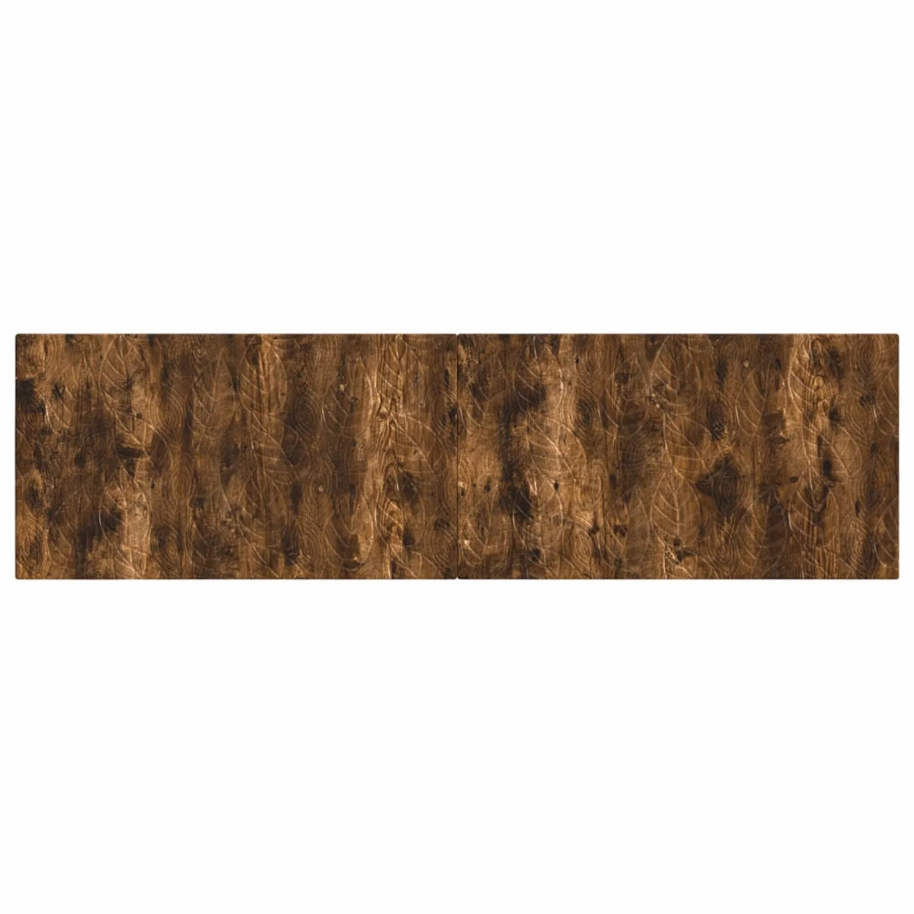 Testiera da Muro DELFT Rovere Fumo Legno ingegnerizzato 897160