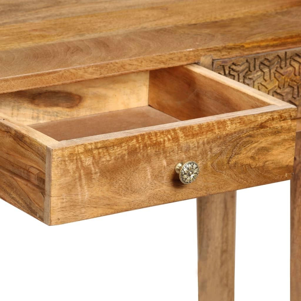 Buffet credenza mobiletto consolle mobile contenitore legno massello di mango 102 cm 4402129