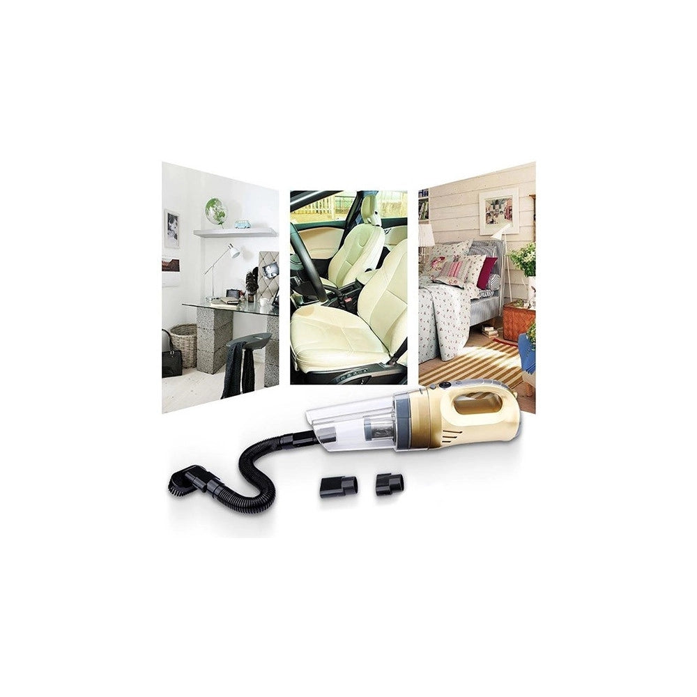 Trade Shop - Aspiratore Per Auto A Secco Aspirapolvere Professionale 12v Vacuum Cleaner -