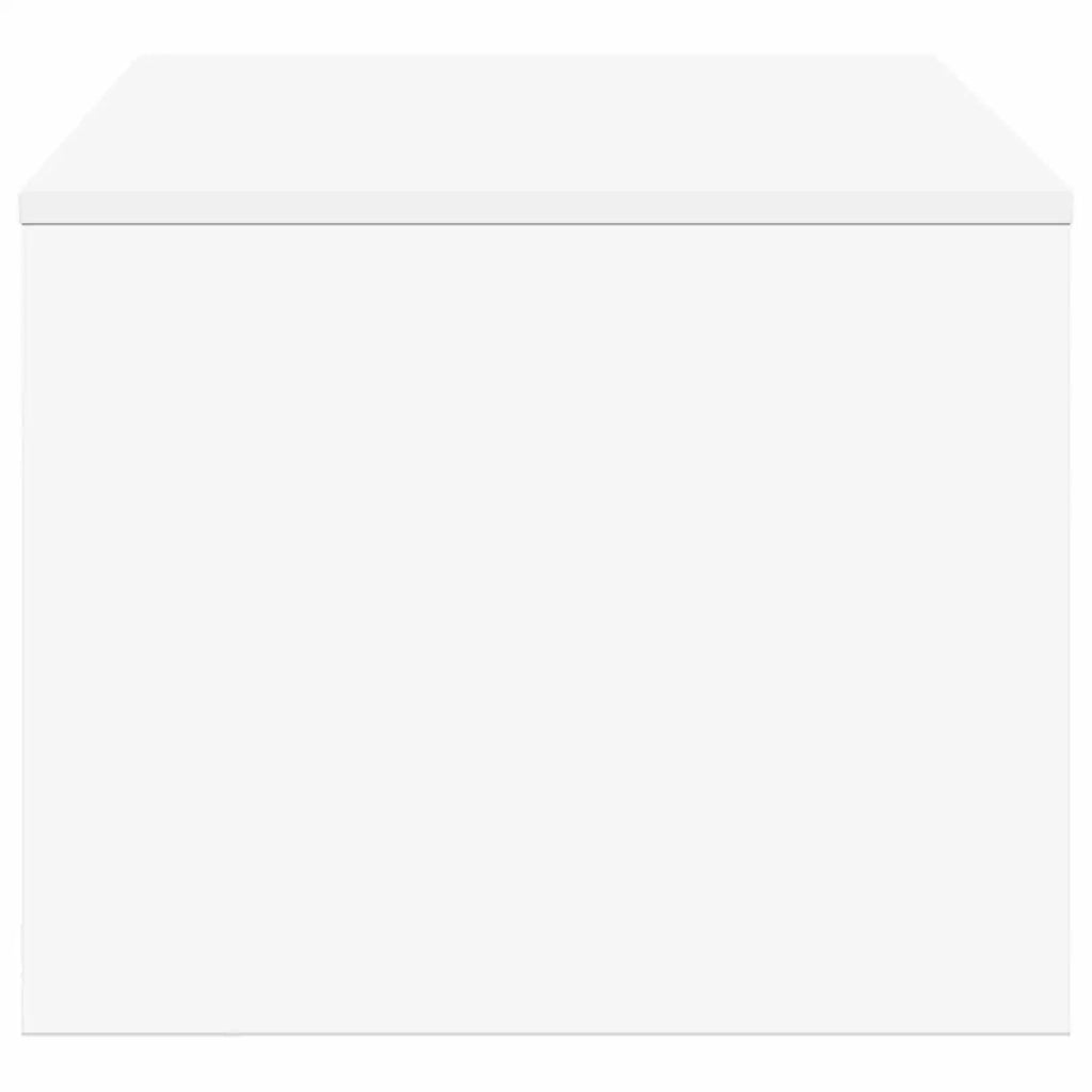 Tavolino da salotto Bianco 80 x 50 x 40 cm Legno ingegnerizzato 8000276