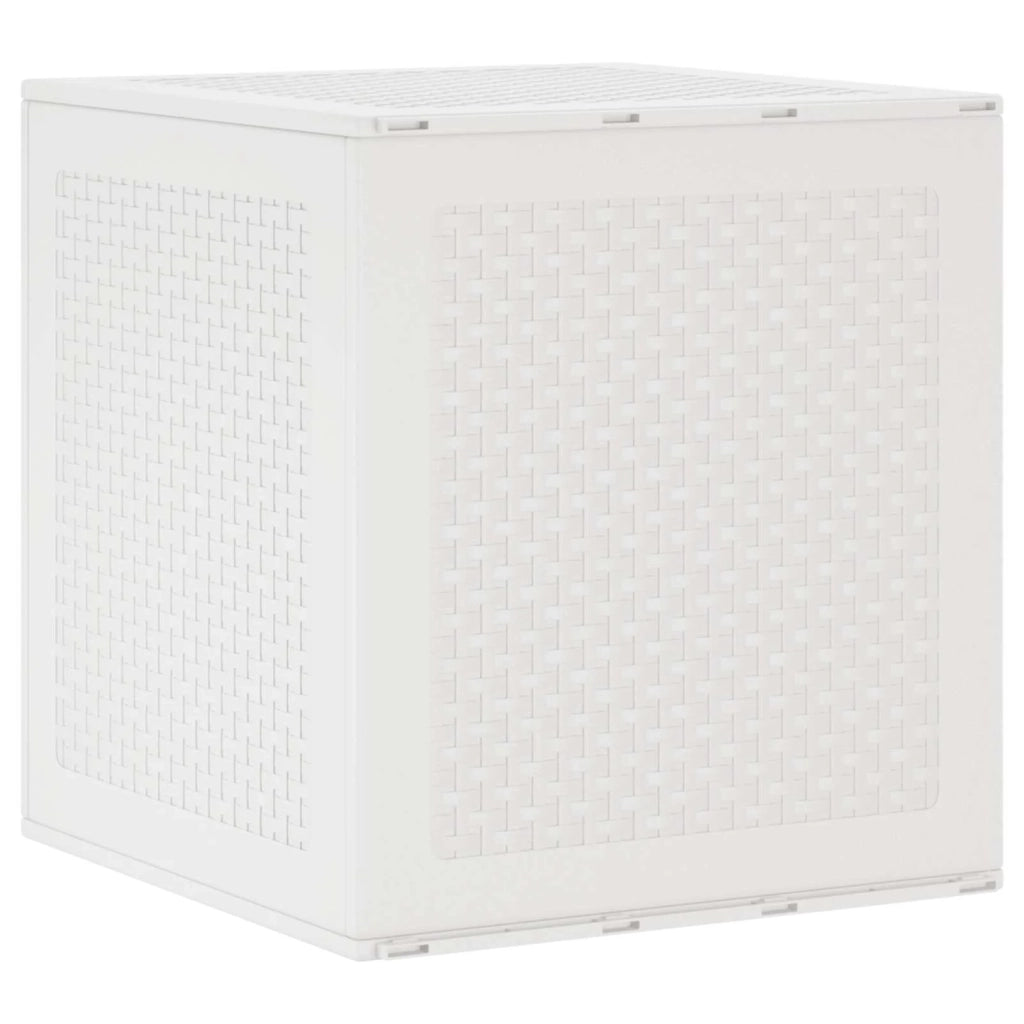 Scatola di Stoccaggio Bianco 55 x 53 x 57 cm Polipropilene 870581