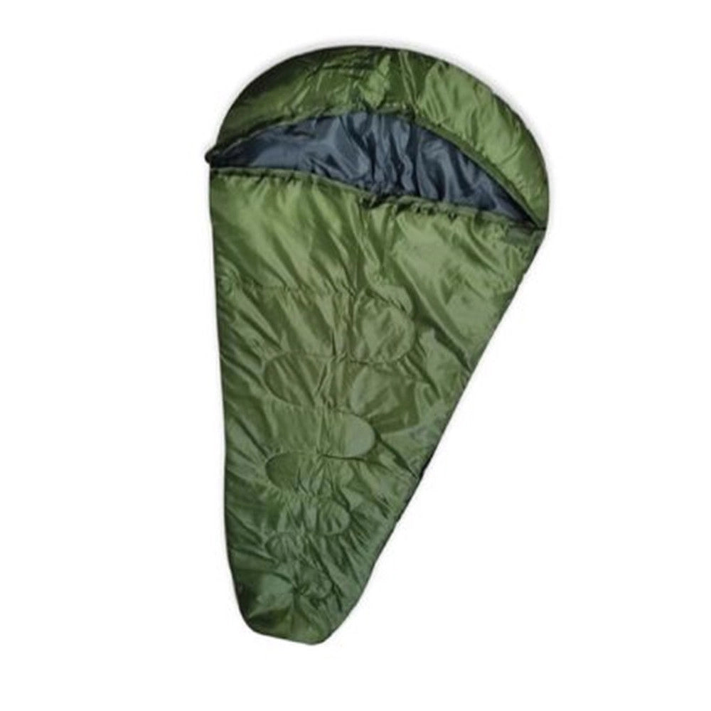 Trade Shop - Set 2pz Sacco A Pelo Leggero Compatto 220x80cm Coperta Comfort Per Campeggio 017049 -