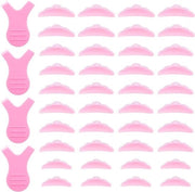 44 Set di Peli di Ciglia Elevati con Pad di Silicone a forma di Y e Pennello a forma di Y per Permessi di Ciglia, 5 dimensioni S/M/M1/M2/L, Peli di Ciglia Elevati in Silicone Reutilizzabili