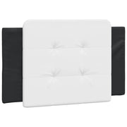 Cuscino Testiera Zadar Nero e Bianco 90 cm in Similpelle CFW8684710
