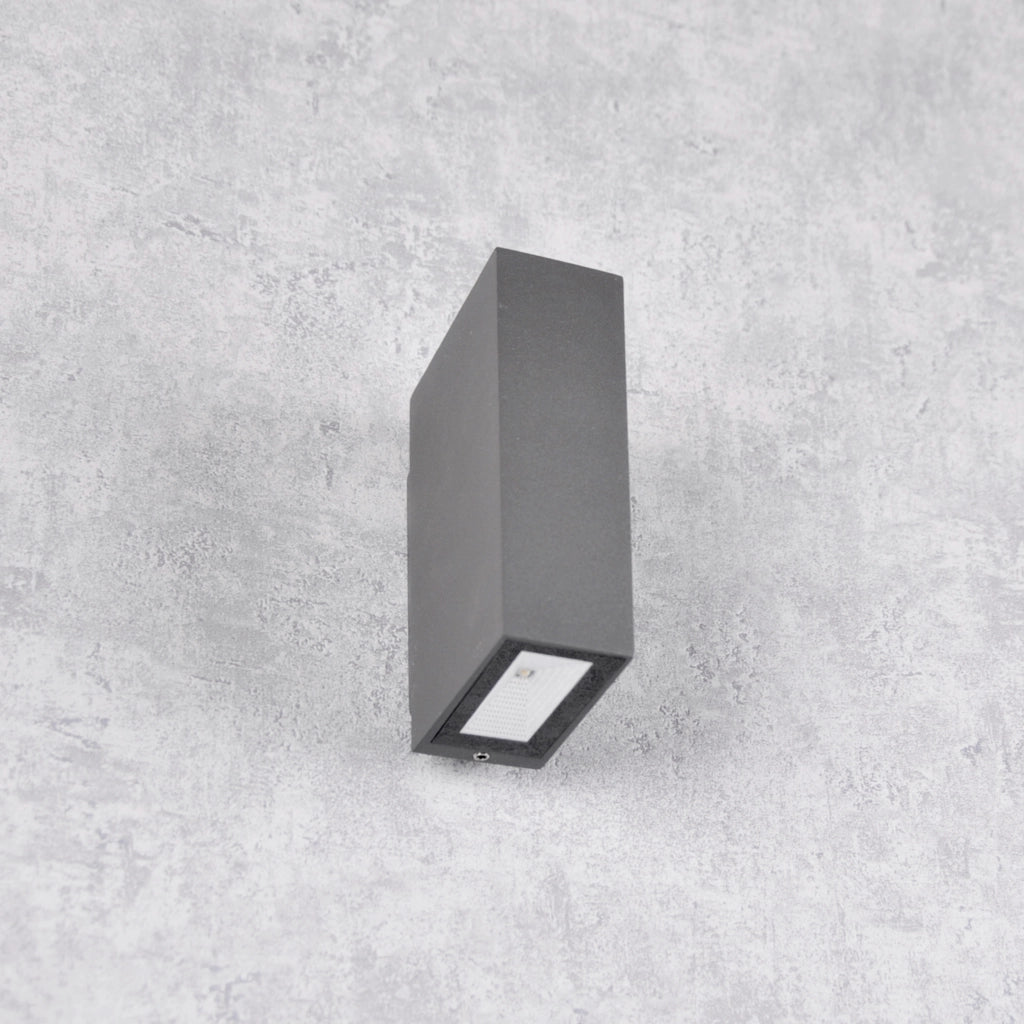 Applique esterna LED su/giù grafite 4000K Orlean Polux