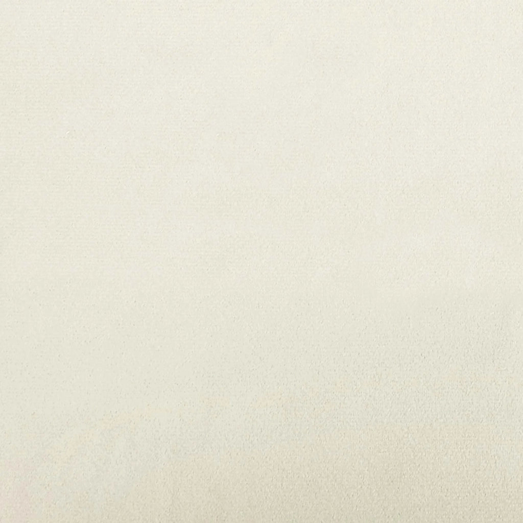 Poltrona Relax con Base Girevole Crema 63 x 75 x 76 cm Velluto 42007367