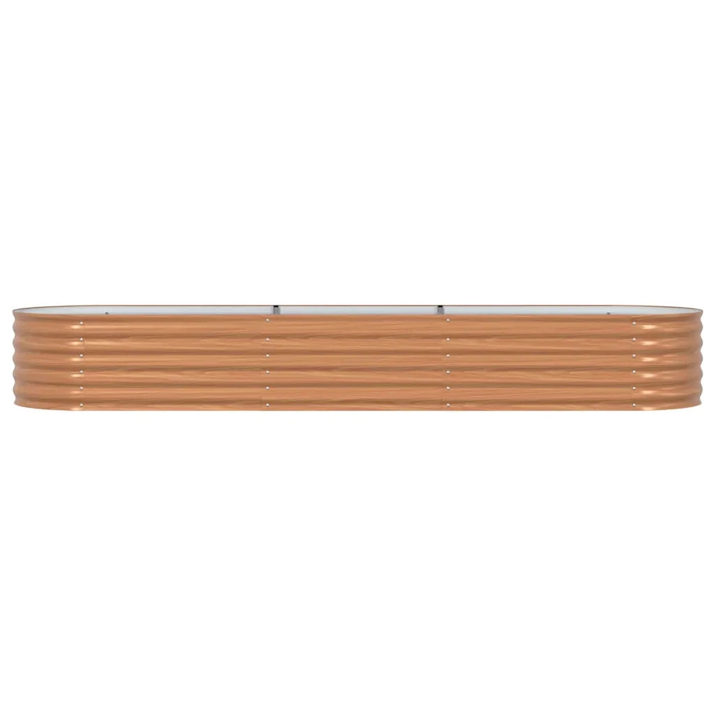 Letto Rialzato Marrone 320 x 80 x 44 cm Acciaio 42011331