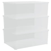 Contenitori in Plastica 3 pz 10 L Impilabili CFW9430379
