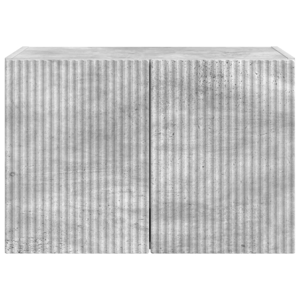 Mobile TV da parete Grigio cemento 59,5 x 31 x 40 cm 892335
