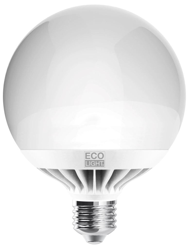 Ecolight LAMPADA A LED GLOBO E27 luce calda 20 W 5.00 pz