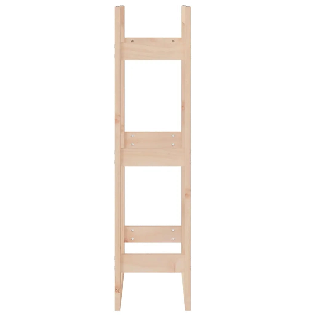 Portalegna 41x25x100 cm in Legno Massello di Pino CFW2587646