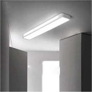 Trade Shop - Plafoniera Led 18w Bianco Soffitto Rettangolare Striscia Moderno Luce 6500k 50200 -