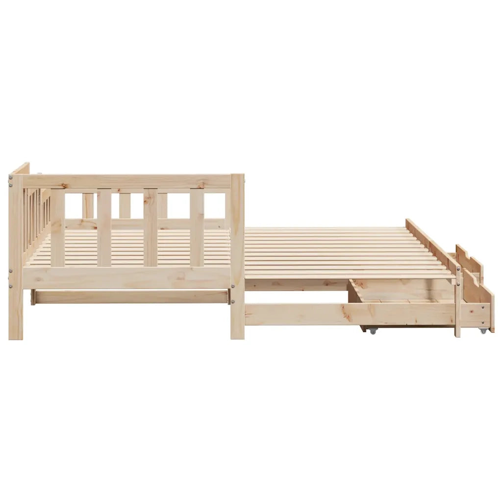 Divano Letto Estraibile con Cassetti senza Materasso-Sofa Letto-Daybed 90x190 cm 364727