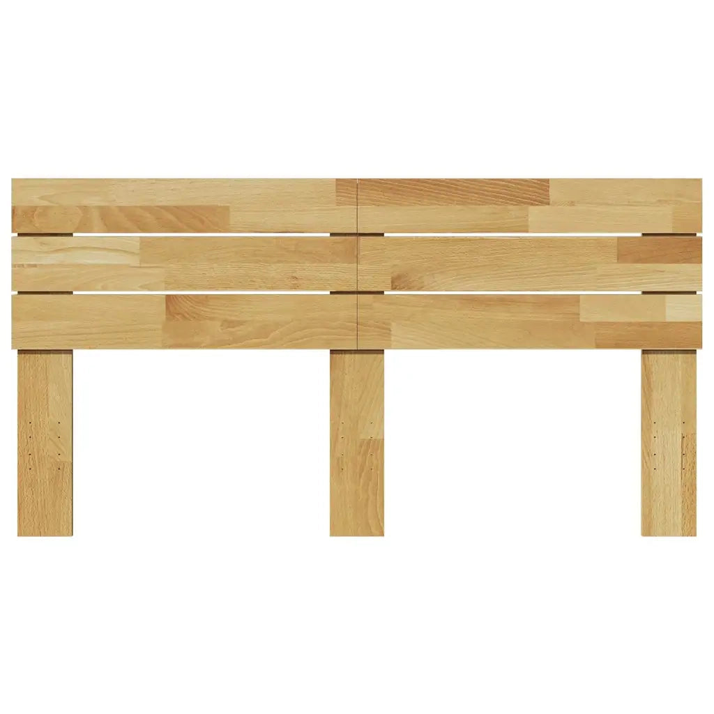 Testiera 135 cm in Legno Massello di Rovere 851978