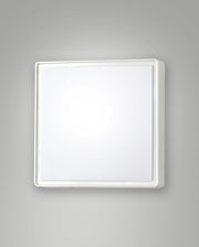 Oban Plafoniera LED 15W 1750lm 3000K Bianco in Policarbonato IP65 - Made in Italy, Design Quadrato Compatto e Resistente - Codice: 3205-61-102