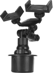 Sostegno per bicchieri doppio - Osservatorio per auto - Base regolabile - Compatibilità universale - Rotazione 360° - Buona stabilità