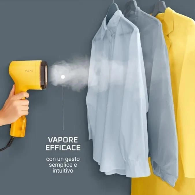 Rowenta Pure Pop DR2026 Vapore per indumenti portatile Giallo