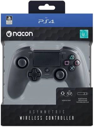 Nacon asymmetric wireless gamepad pc,playstation 4 analogico/digitale bluetooth/usb nero - PS4OFPADWLBLACK