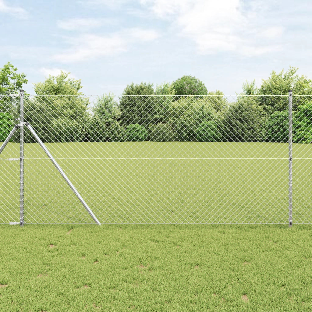 Recinzione 1.2x10 m in Acciaio Zincato
