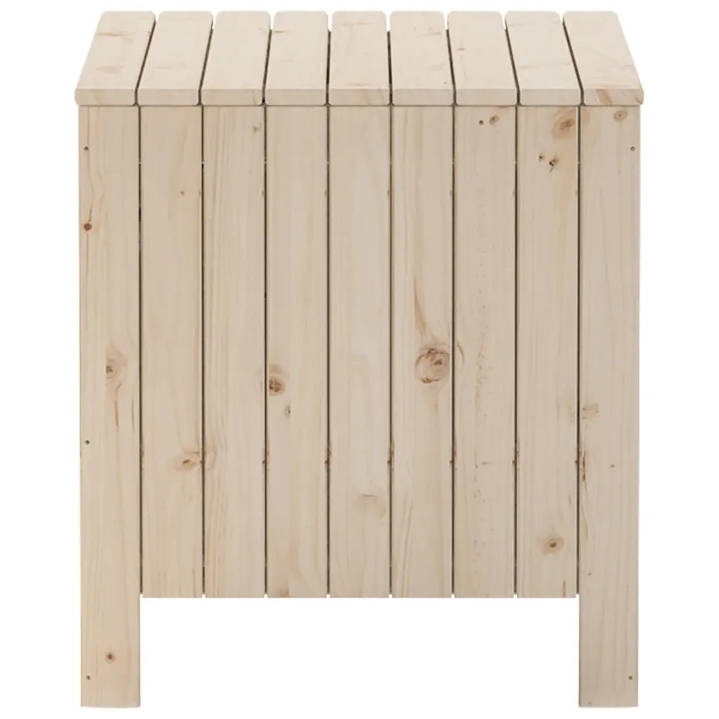 Contenitore con Coperchio RANA 60x49x54 cm Legno Massello Pino 4002327