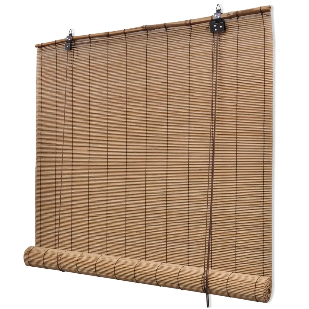 Tenda Avvolgibile in Bamb¨´-Tenda a rullo 150x160 cm Marrone