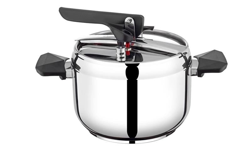 MAURY'S PENTOLA A PRESSIONE PREMIUM IN ACCIAIO INOX 18/10 DA 22 CM