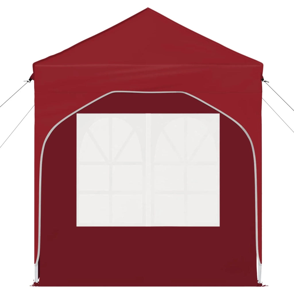 Tenda per feste a pop-up 192 x 192 x 245 cm Borgogna 42019829